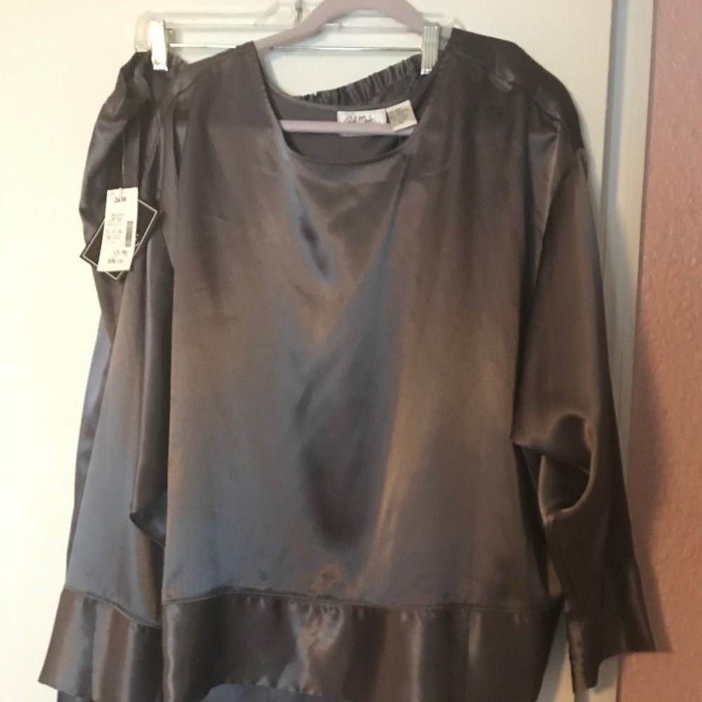 Silk 2 piece suit